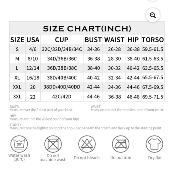 Relleciga Colorful Geometric print Rutched One Piece Swim Suit. NWOT. Size L - Picture 10 of 10